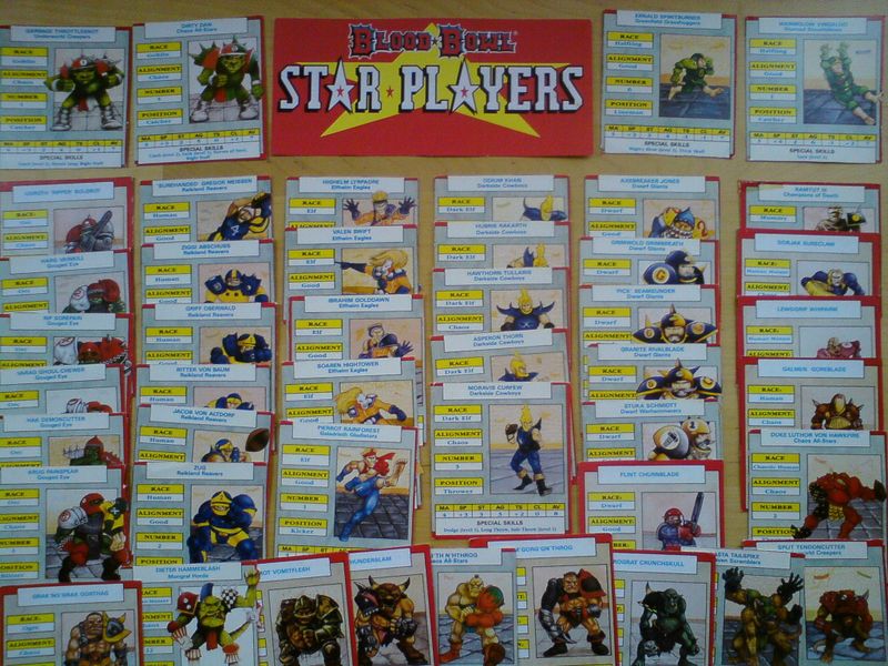 Blood Bowl: Édition Deuxième Saison - Deck Cartes Team Dark Elf - Jeu