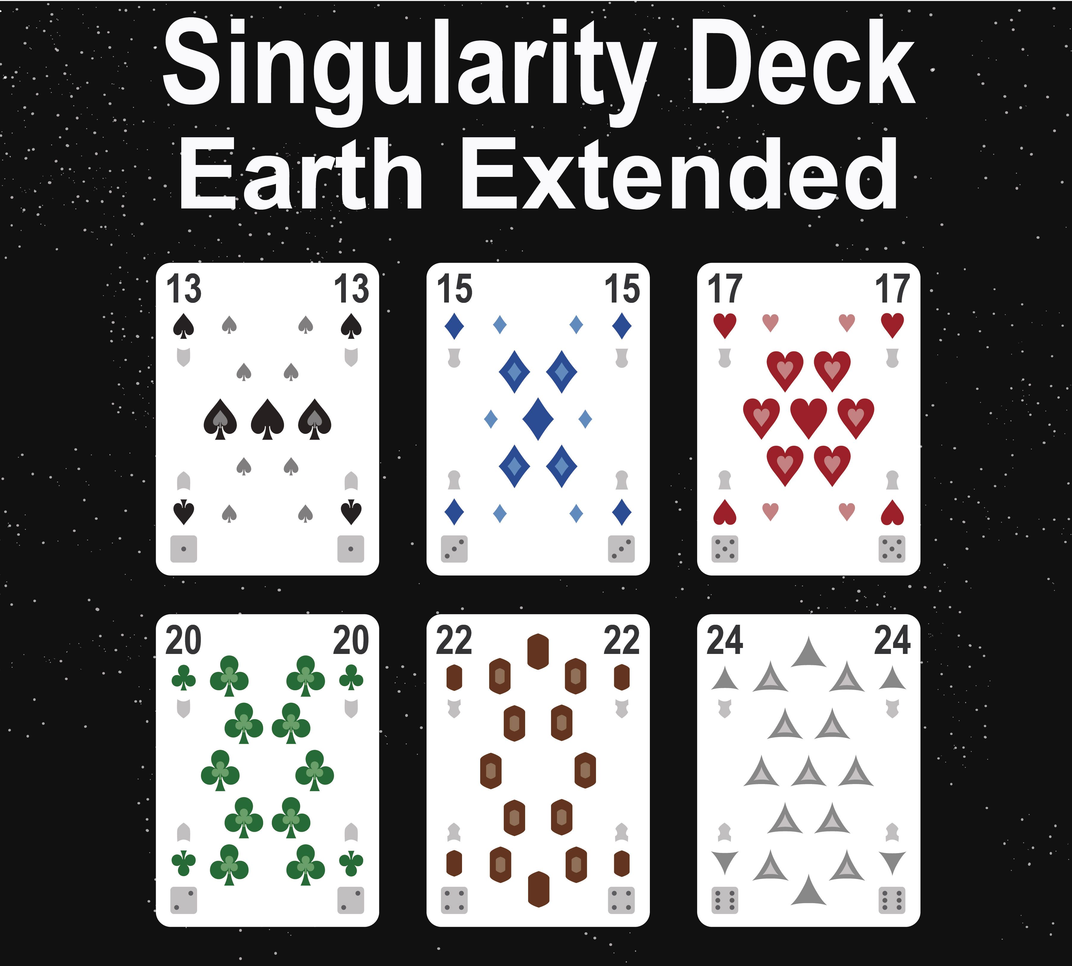 The Singularity Deck: Extended Ranks