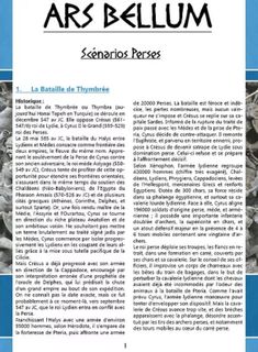 ARS BELLUM: Extension Perses