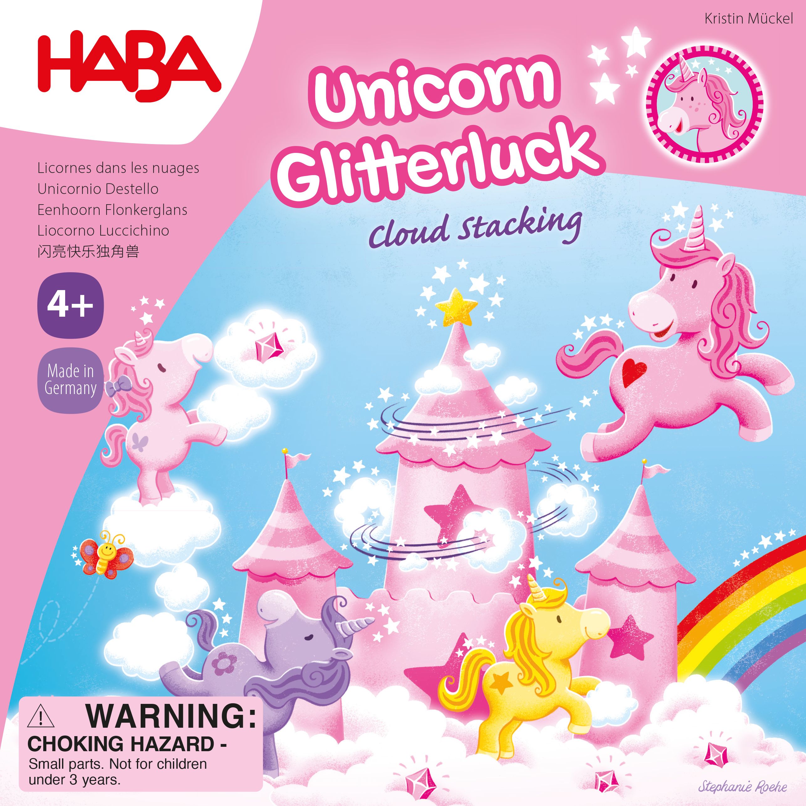 Unicorn Glitterluck: Cloud Stacking