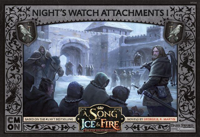 A Song of Ice & Fire: Tabletop Miniatures Game – Night's Watch Attachments 1