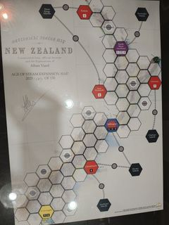 Age of Steam Expansion: New Zealand and Korea