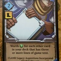 Clank! Legacy: Bureaucratic Tome Promo Card