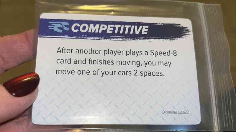 Downforce: Diamond Edition Driver Powers cards