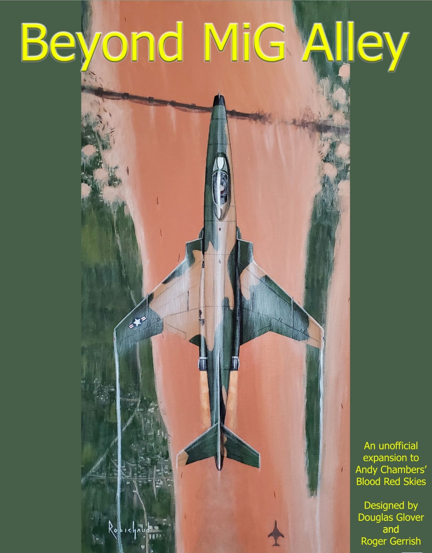 Cover art for Beyond MiG Alley