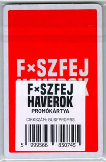 Fxszfej haverok: Promó kártyák