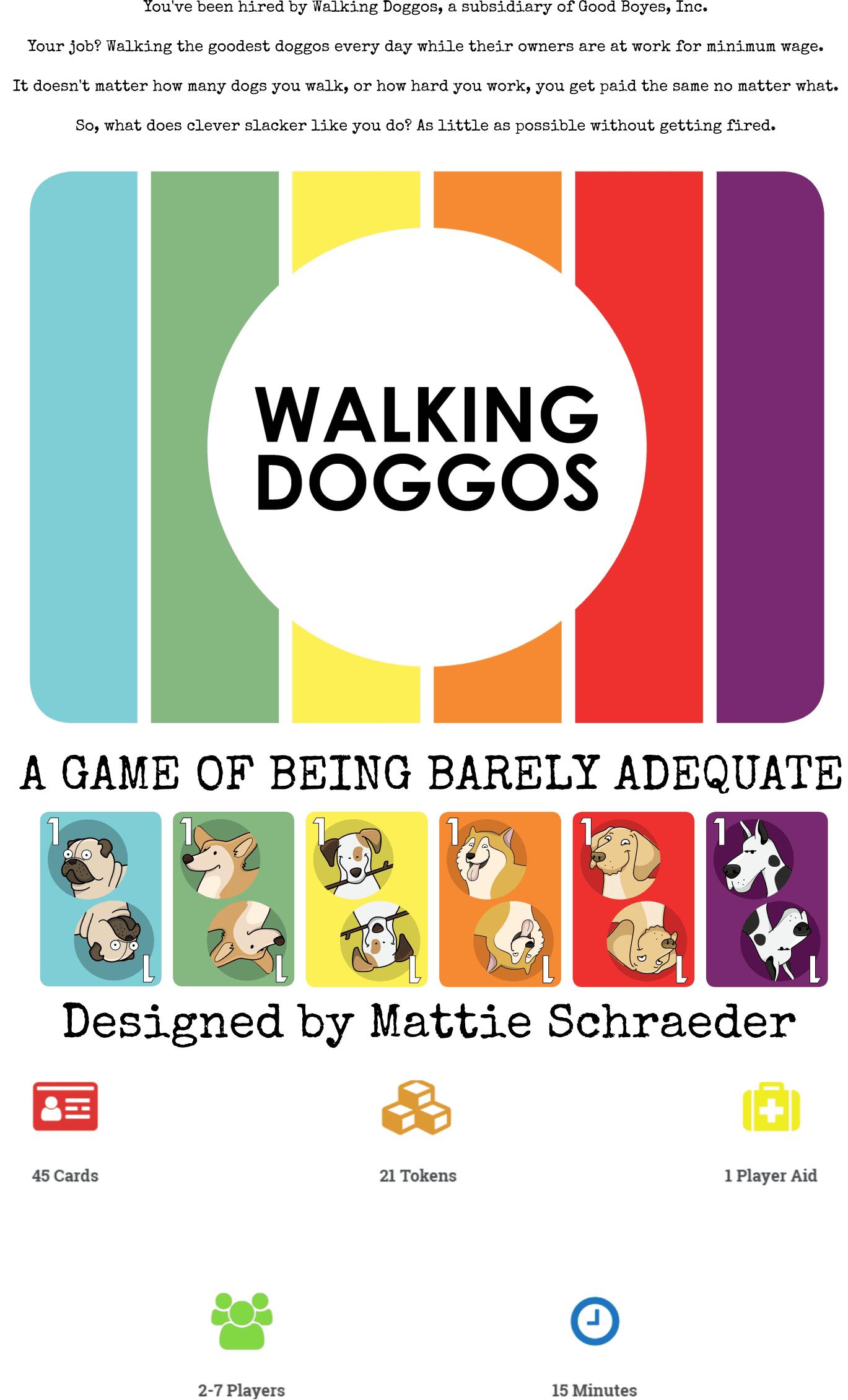 Walking Doggos box art