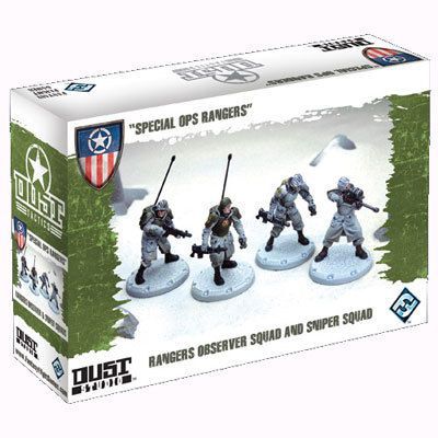 Dust Tactics: Rangers Observer Squad and Sniper Squad – "Special Ops Rangers"