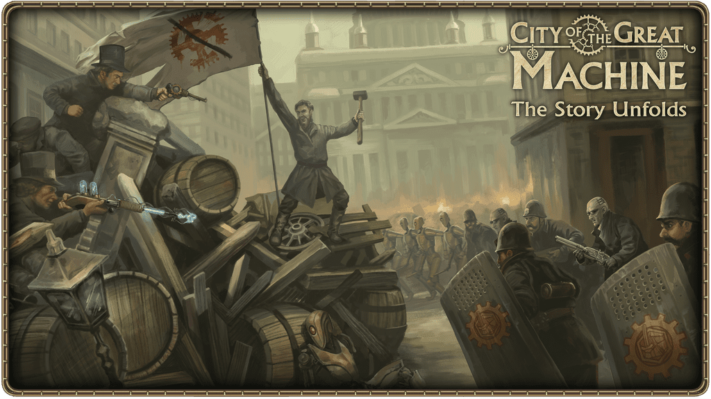 Illustration 7 de City of the Great Machine: The Story Unfolds