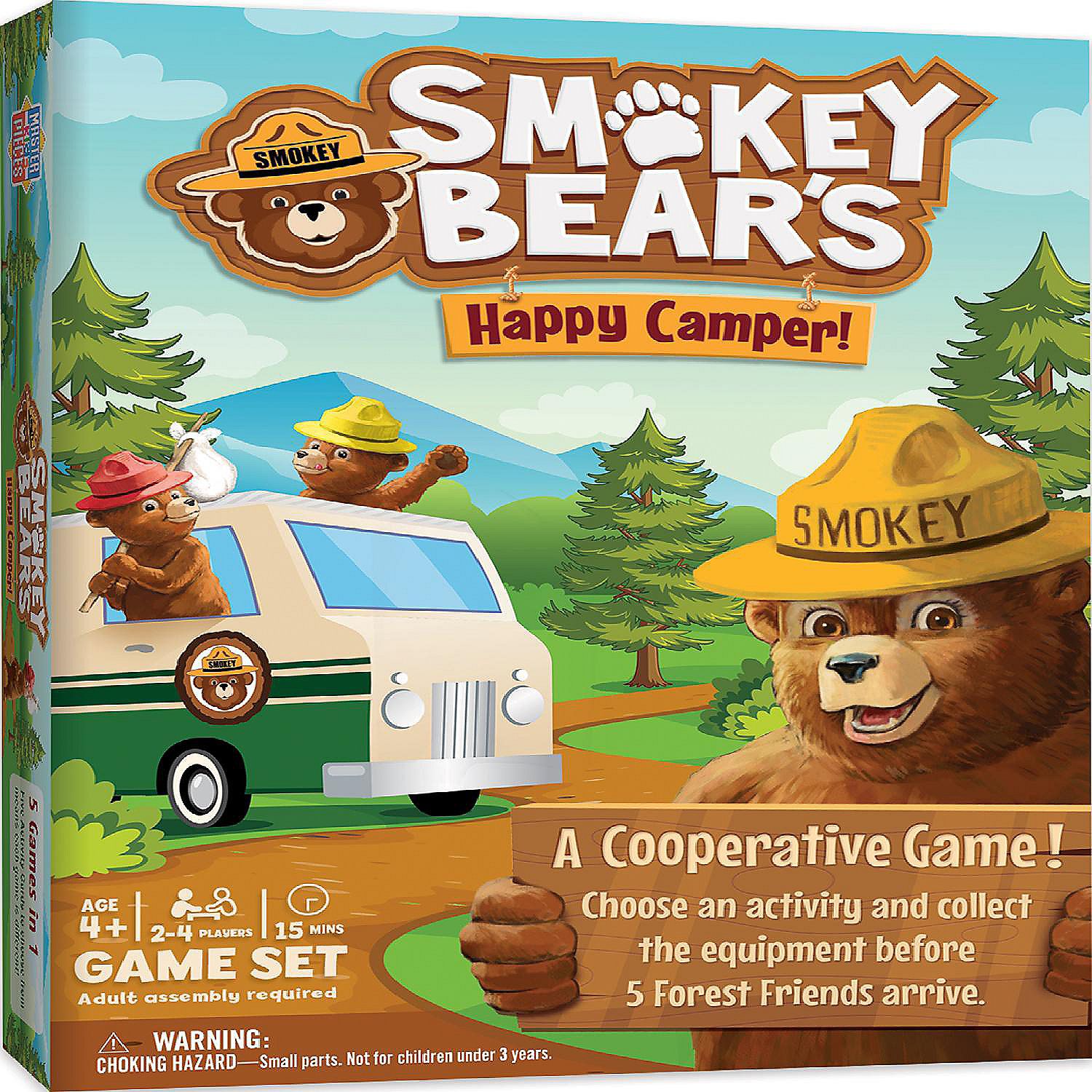 Cover art for Smokey Bear's Happy Camper