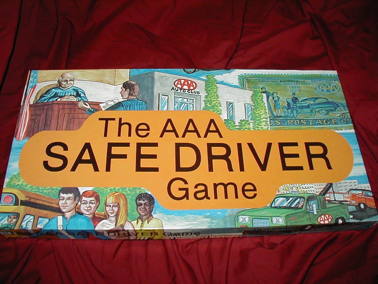 The AAA Safe Driver Game box art