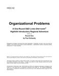 RPG Item: HIGC-02: Organizational Problems