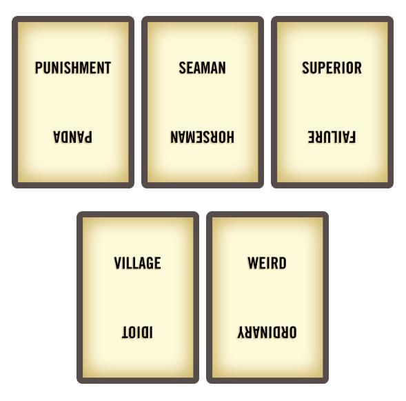 Word Whimsy: Bonus Cards