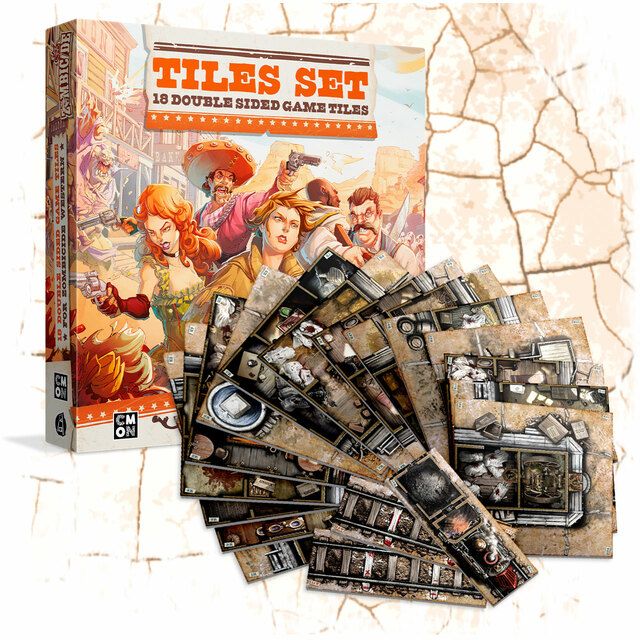Coperta Zombicide: Undead or Alive – Western Tiles Set