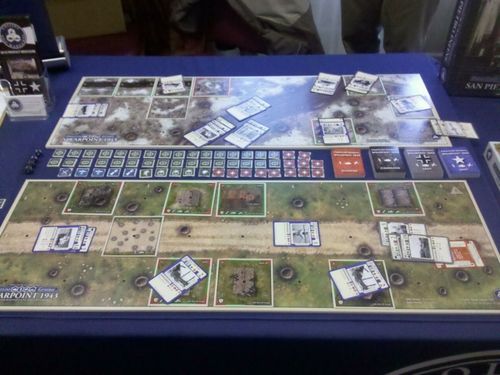 Board Game: Spearpoint 1943: Village and Defensive Line Map Expansion