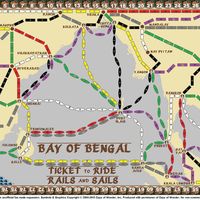 Bay of Bengal (fan expansion for Ticket to Ride)