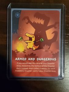 Happy Little Dinosaurs: Armed and Dangerous Promo Card
