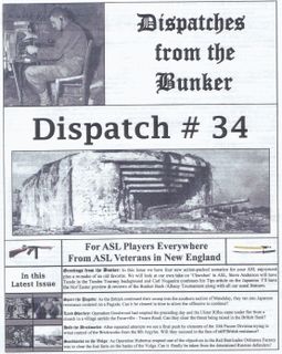 Dispatches from the Bunker #34