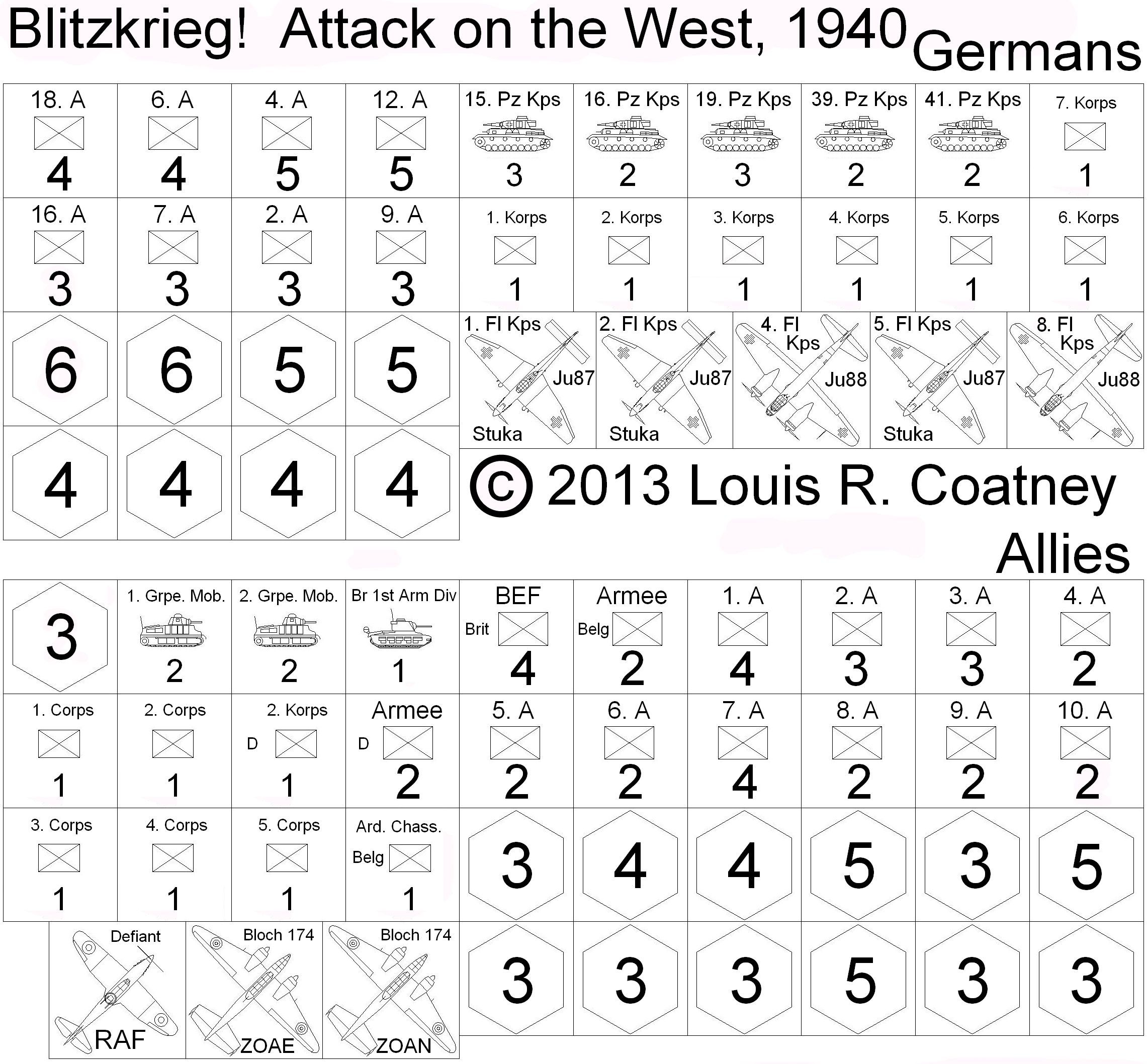 Blitzkrieg! Attack on the West, 1940