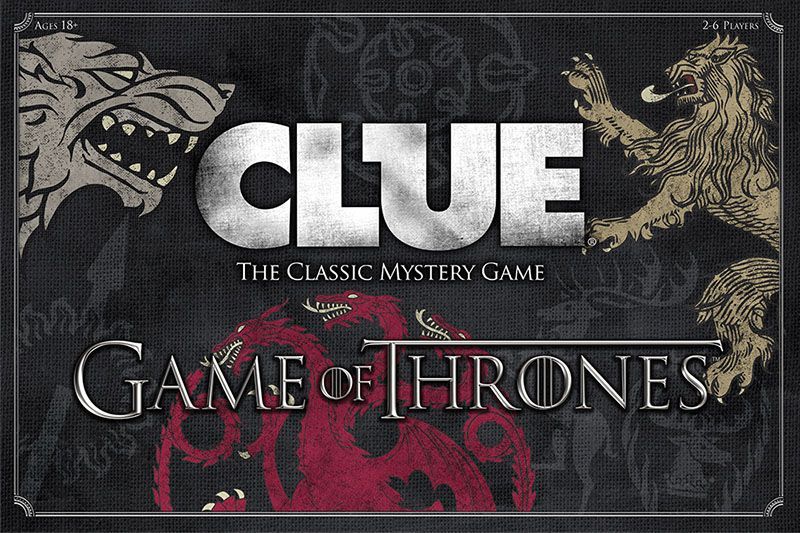 Winning Moves Game of Thrones Cluedo Mystery Board Game 