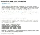 RPG Item: A Roleplaying Poem about Logocentrism