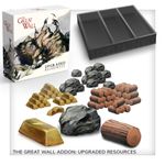 Board Game Accessory: The Great Wall: Upgraded Resources