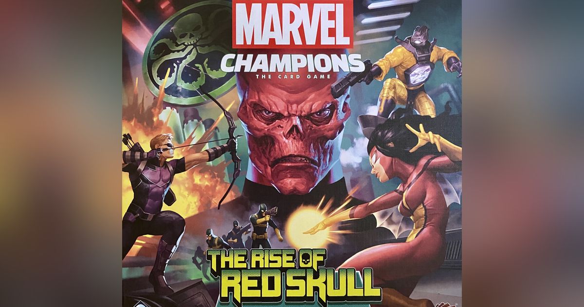 Marvel Champions: The Card Game  The Rise of Red Skull | Board Game |  BoardGameGeek