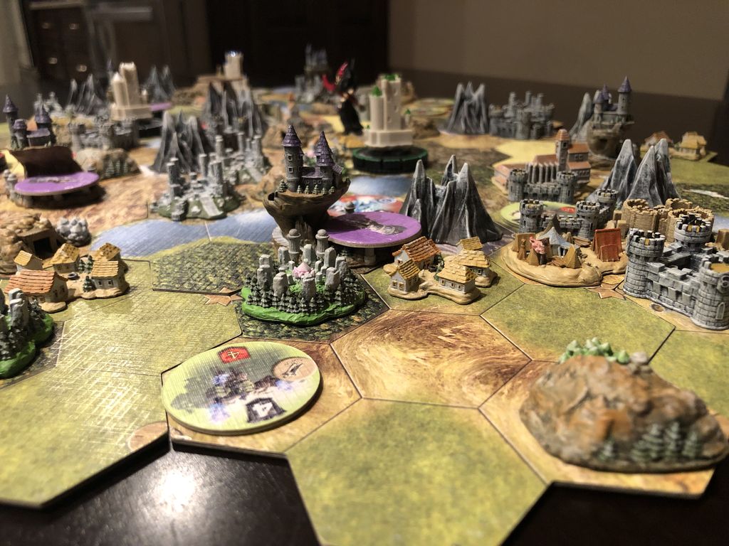 Painted Set | Mage Knight Board Game