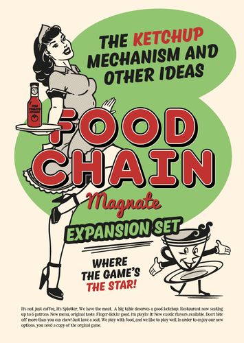 Food Chain Magnate The Ketchup Mechanism And Other Ideas And 20th Anniversary Edition Of Roads Boats Boardgamegeek