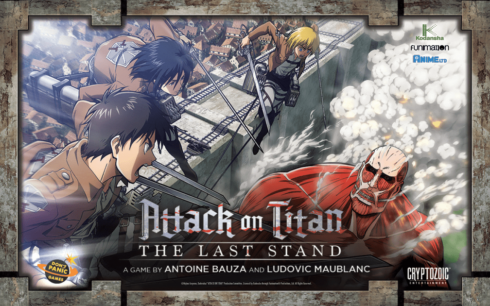 Attack on Titan: The Last Stand | Board Games | Miniature ...