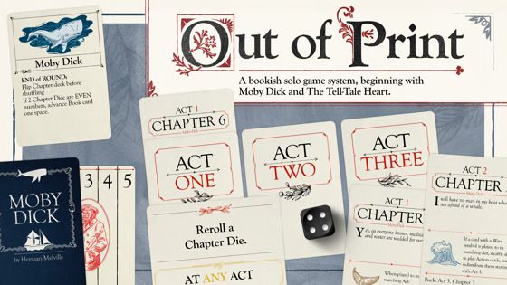 Illustration 6 de Out Of Print - A bookish modular solo game by Button Shy