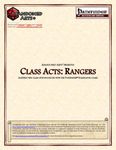 RPG Item: Class Acts: Rangers