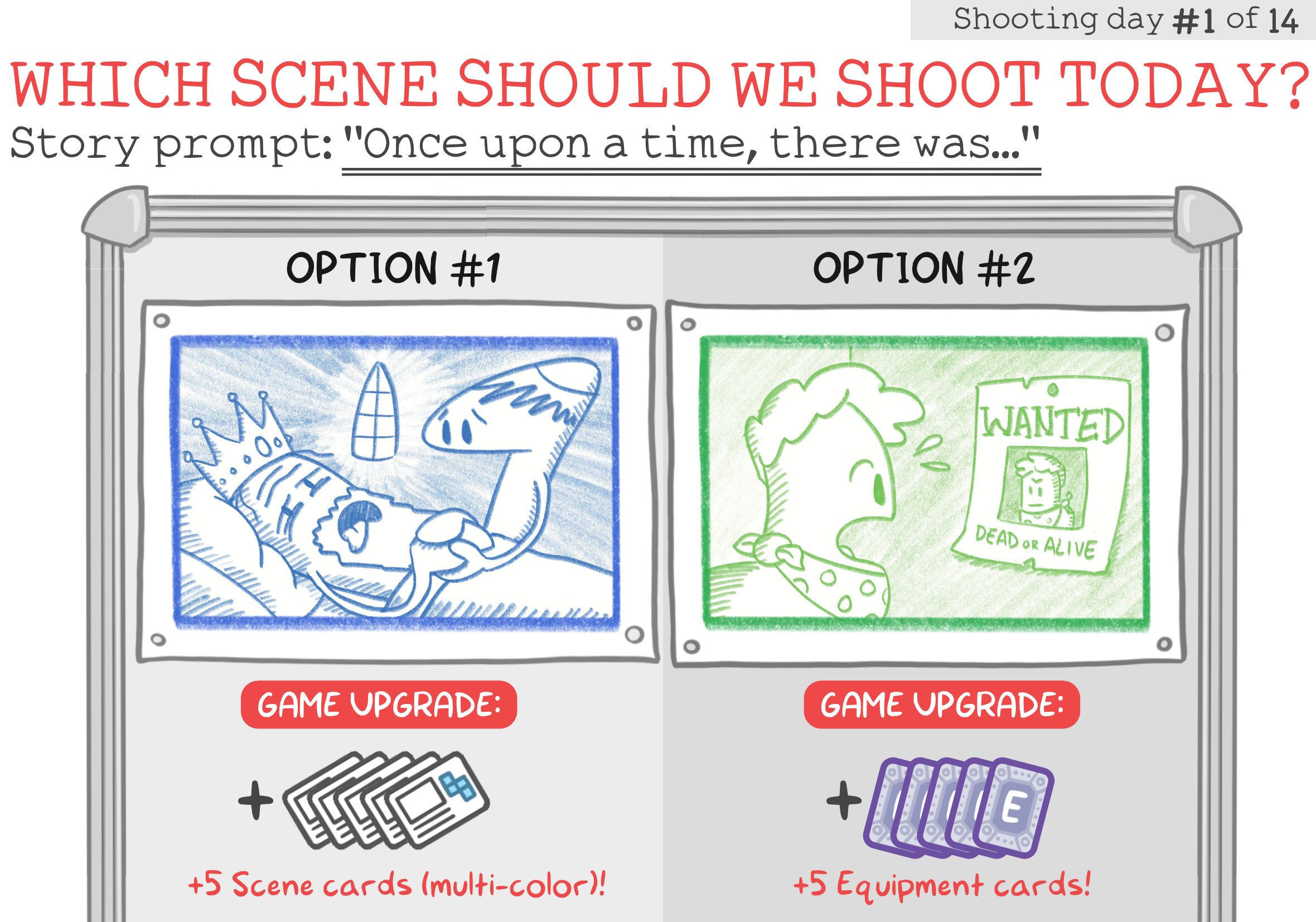 Roll Camera: B-Movie Expansion // Shooting Day #1 -- Vote here! |  BoardGameGeek