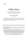 RPG Item: VER5-02: Fallen Hero