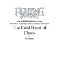 RPG Item: The Cold Heart of Chaos
