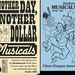 Board Game: Another Day, Another Dollar: Musicals