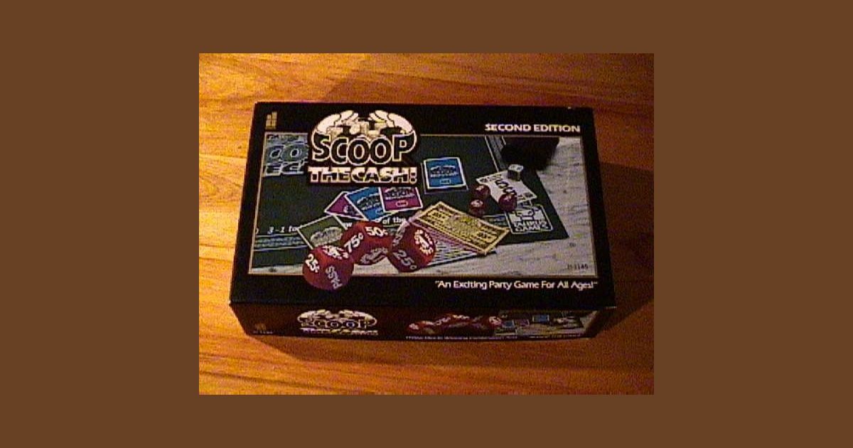 Scoop the Cash Board Game BoardGameGeek