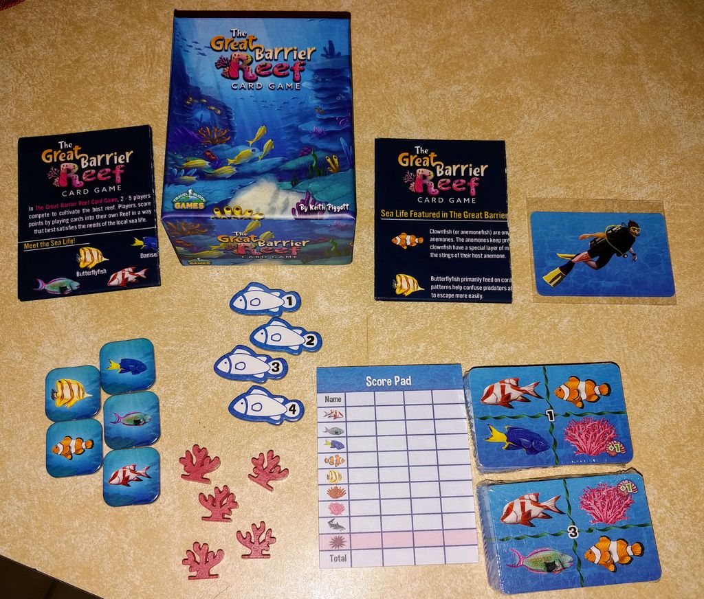 Illustration 12 de The Great Barrier Reef Card Game