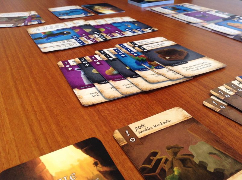 Nicely printed prototype of the game