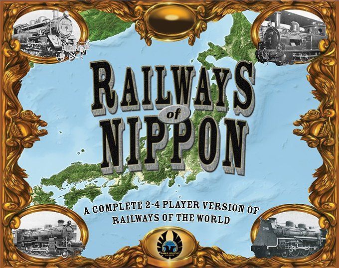 Railways of Nippon, Eagle-Gryphon Games, 2017 — front cover