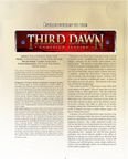 RPG Item: Introduction to the Third Dawn Campaign Setting