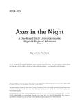RPG Item: HIG4-03: Axes in the Night