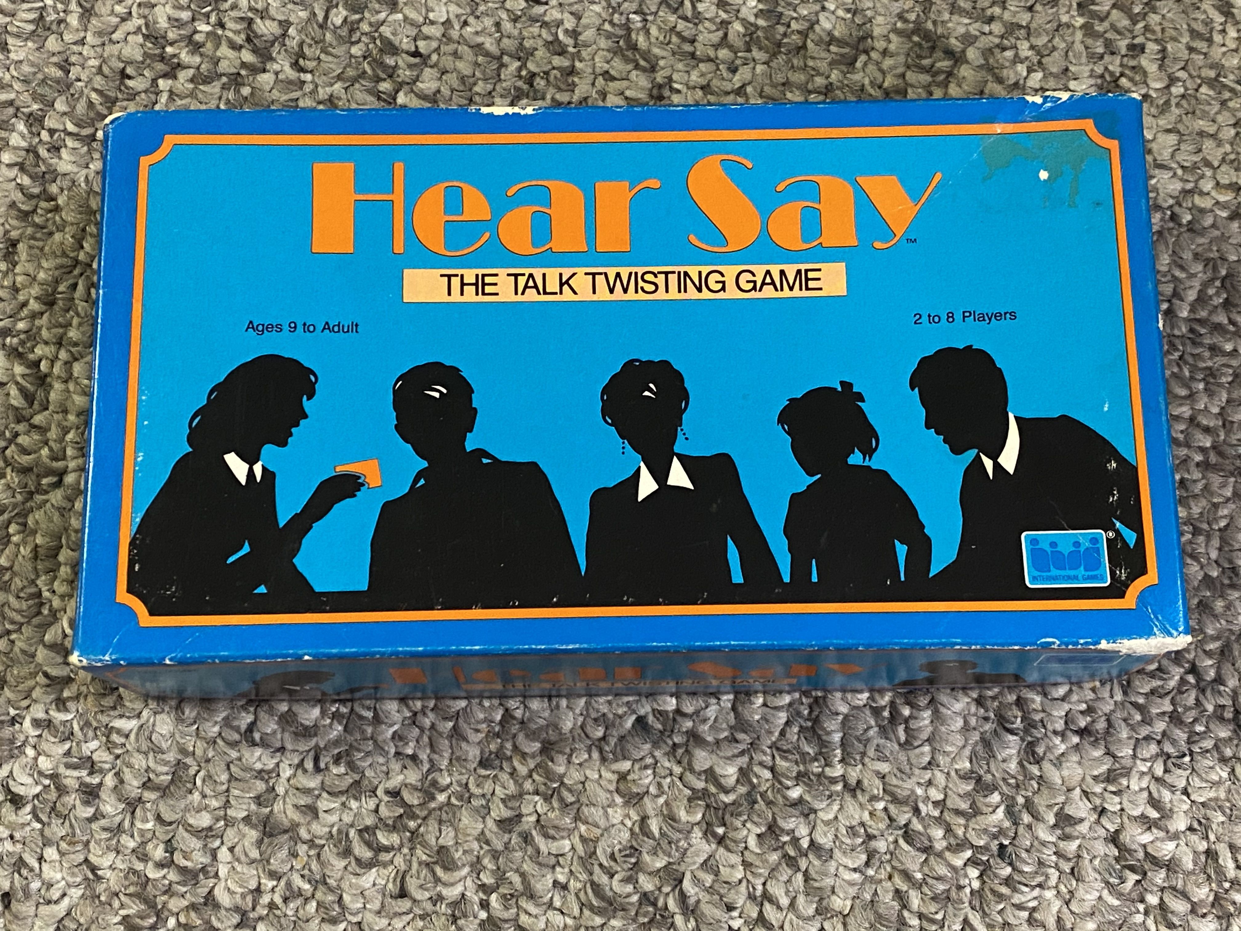 Hear Say: The Talk Twisting Game