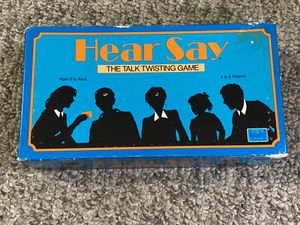 Hear Say: The Talk Twisting Game