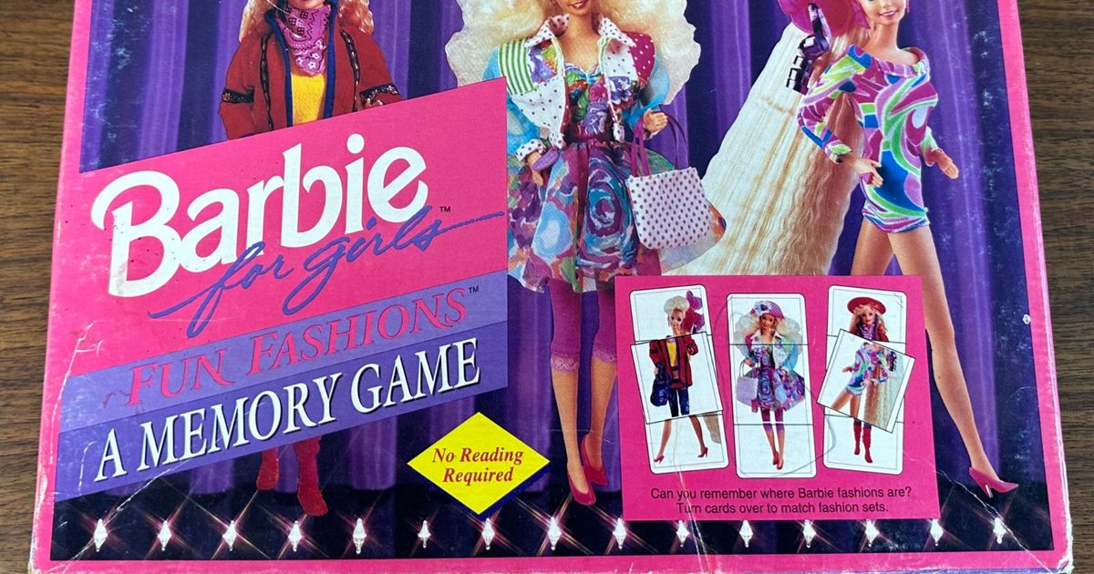 Barbie best sale memory game