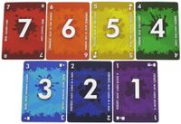 The 7 numbers & 7 colors in the game