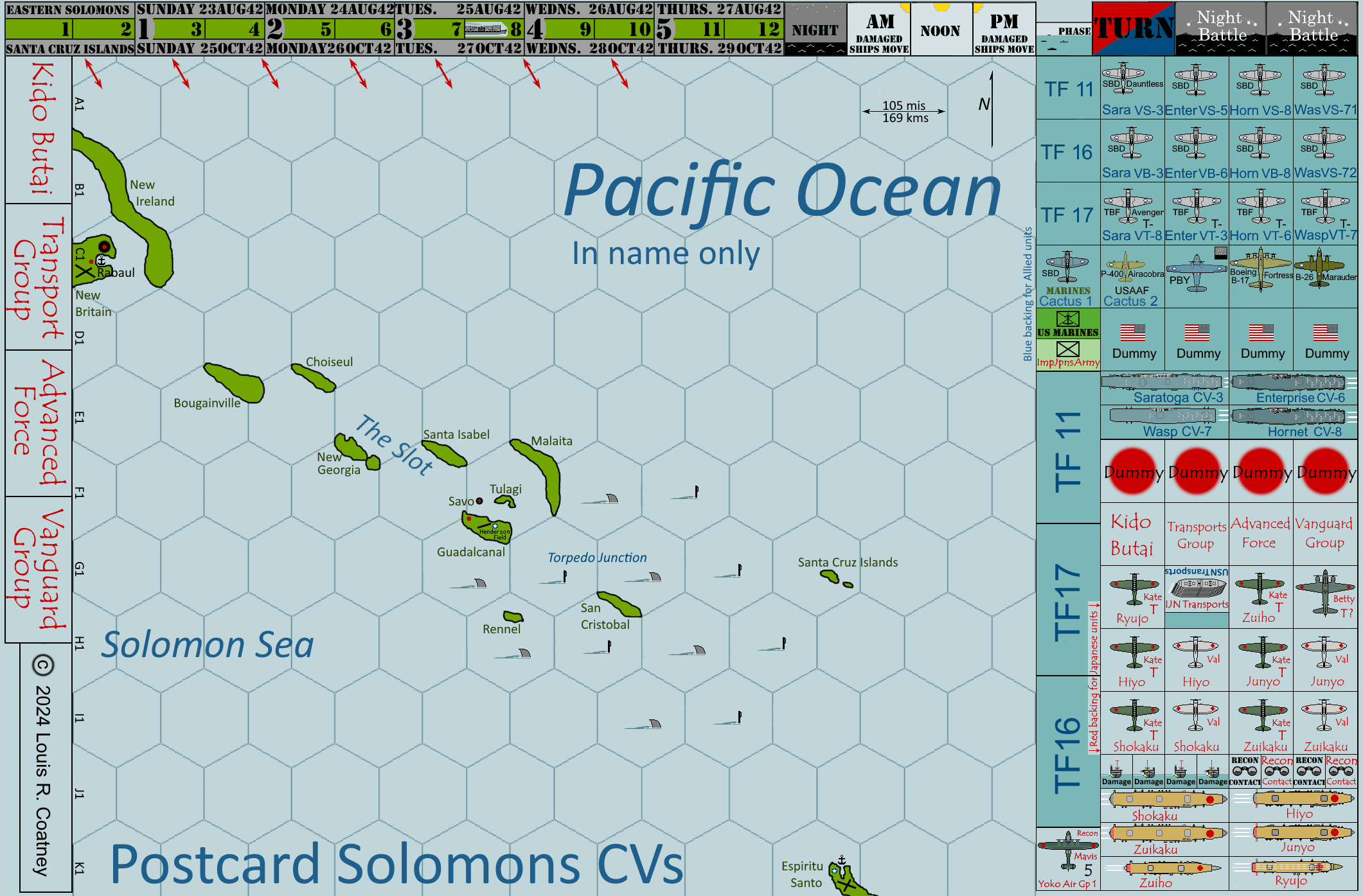 Postcard Solomons CVs