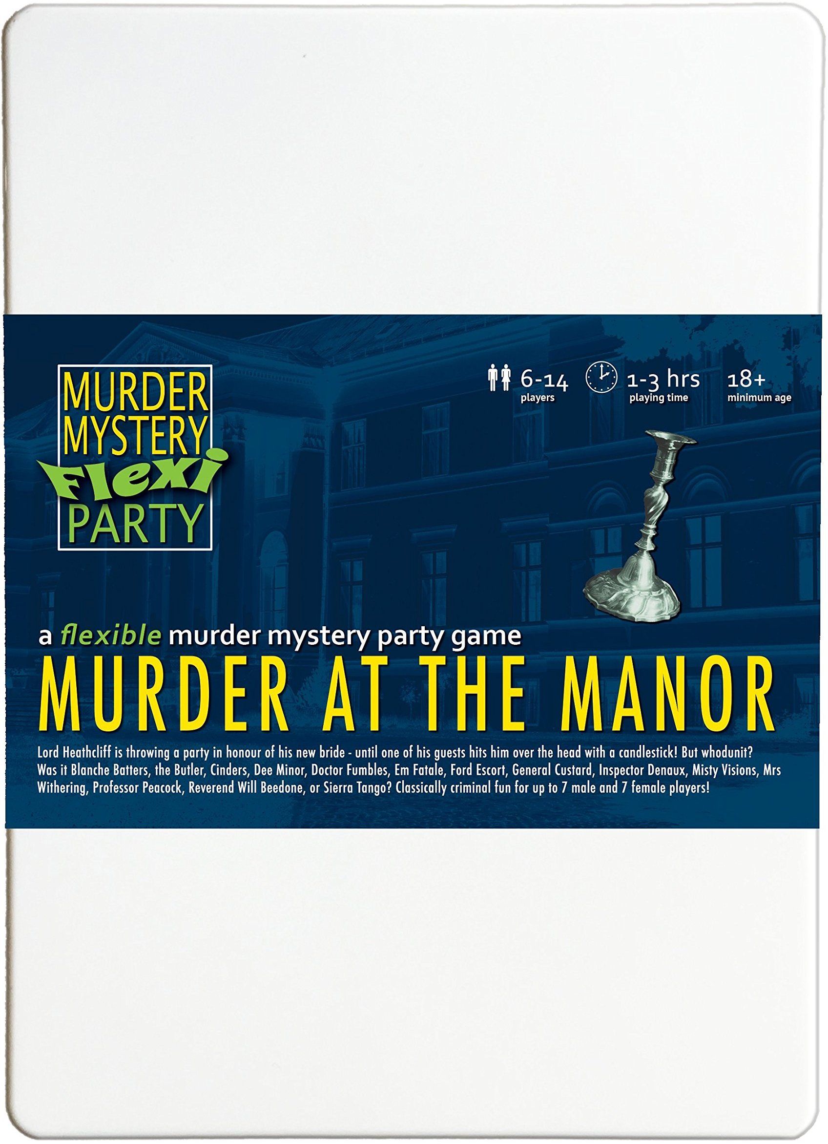 Murder Mystery Flexi Party: Murder at the Manor cover