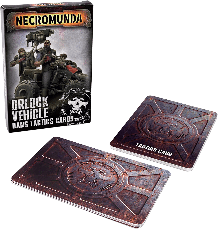 Necromunda: Orlock Vehicle Gang Tactics Cards