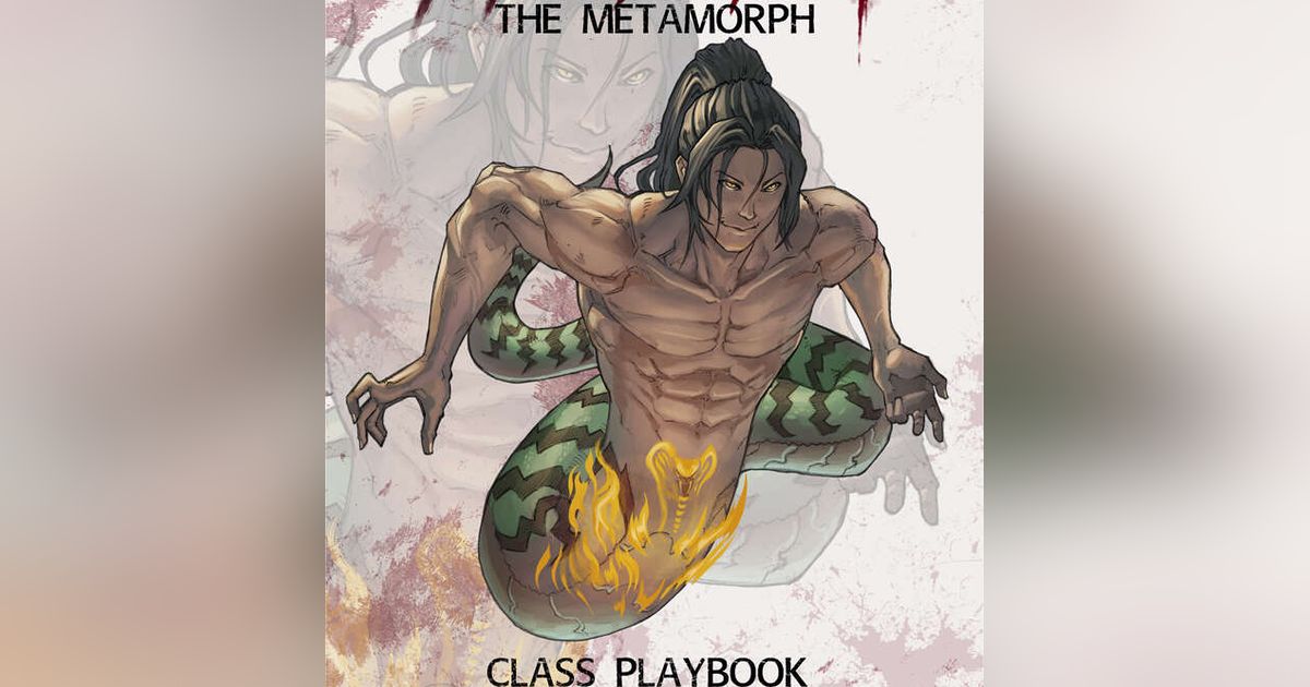 The Metamorph Class Playbook | RPG Item | RPGGeek